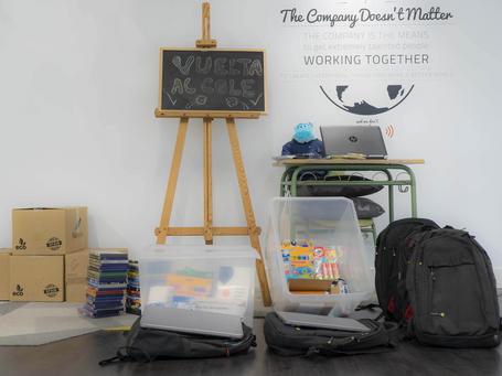 Recogida de material escolar: ¡vuelta al cole solidaria!