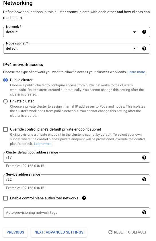 GKE Autopilot cómo ejecutar un clúster de para producción