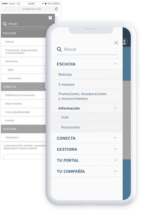 Zena intranet
