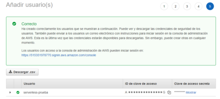 API CRUD para AWS Lambda y DynamoDB 5