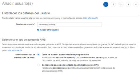 API CRUD para AWS Lambda y DynamoDB 3