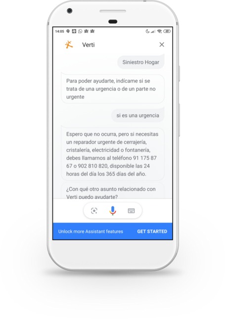 Verti chatbot
