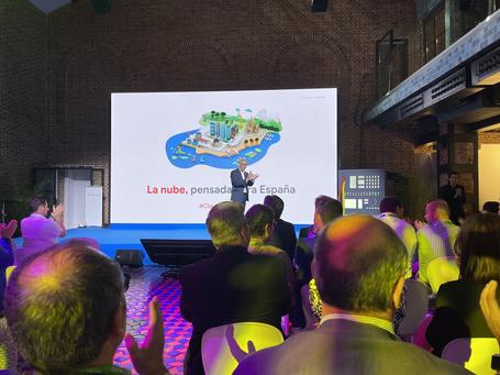 undefined Isaac Hernández, Country Manager Google Cloud Iberia, presenta la nueva región.