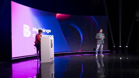 undefined Rubén Míguez, CTO de Newtral, hablando de fake news en Big Things 2021