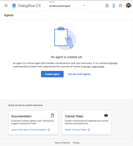 undefined Chatbot con Dialogflow CX 2