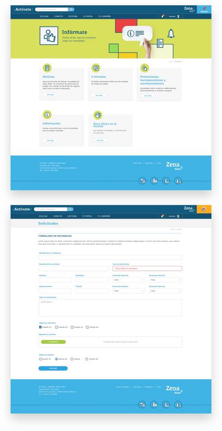 Zena intranet