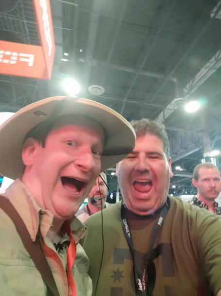 undefined Selfie con  Cory Quinn.