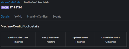 Machineconfigpool master  Machineconfigpool master