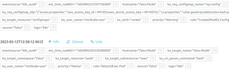 Falco  Alertmanager 1 Nos salta una Alerta Falco  manager
