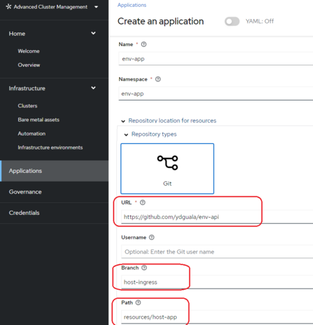 Aplicación de pruebas que usaremos