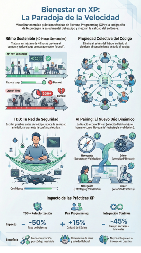 Bienestar en XP: la paradoja de la velocidad
