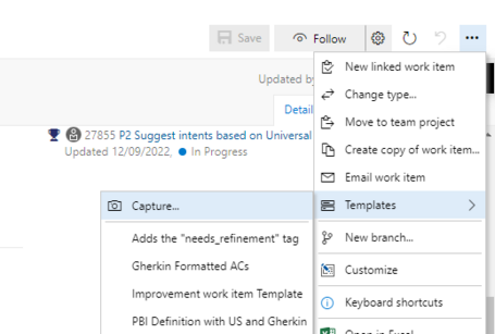 Capturar template Capturar template