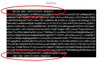 Certificado digital de confianza