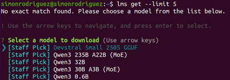Comandos CLI: get limit 5