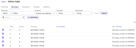 undefined pantallazo del status topic