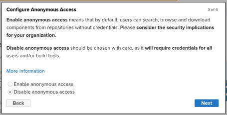 Anonymous access Anonymous access