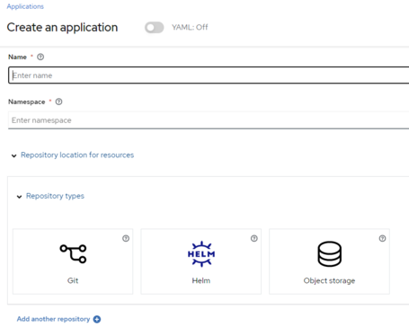 Creamos una aplicación tipo Git.