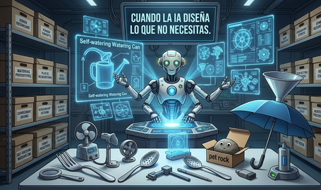Cuando la IA diseña lo que no necesitas