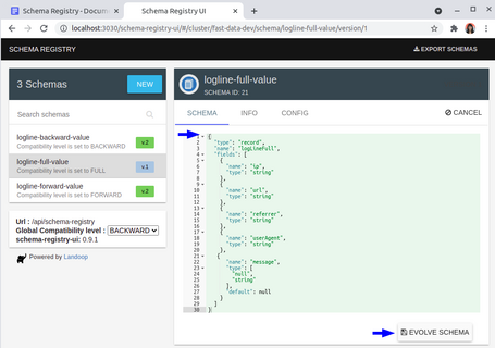 undefined Avro con Schema Registry y Kafka 10