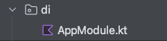 Directory DI directory appmodule.kt