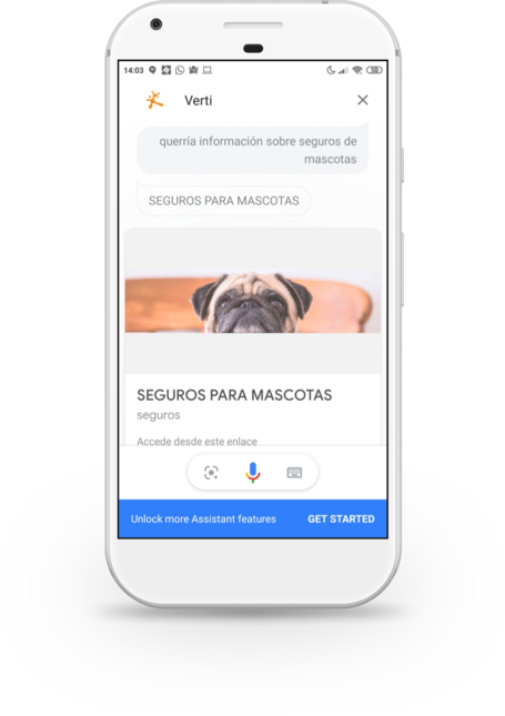 Verti: chatbot