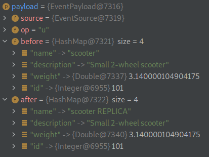Primeros pasos con Debezium 12