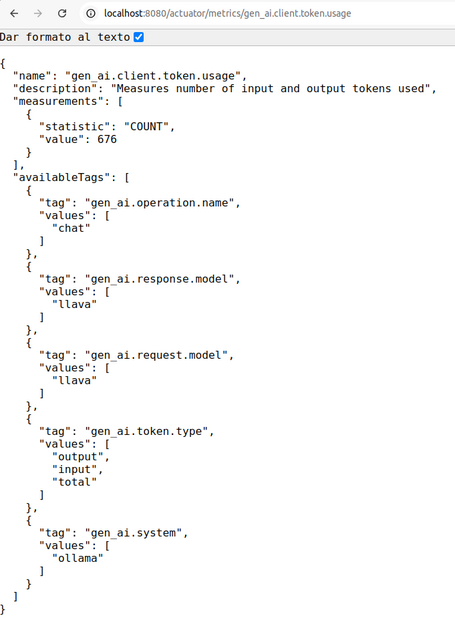 Metric Extraction Metric extraction for token