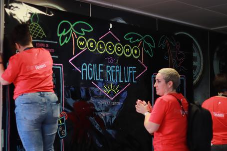 undefined Facilitación gráfica Agile Real Life, Summer Edition