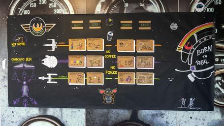 undefined El increíble mural de esta VI edición.