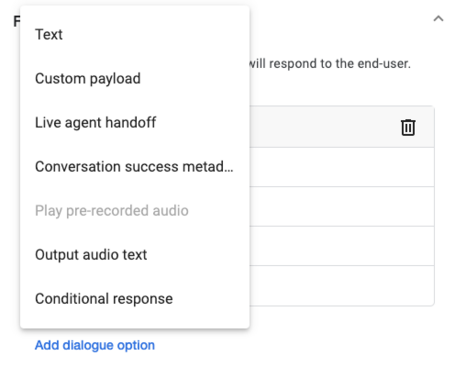 undefined Chatbot con Dialogflow CX 9