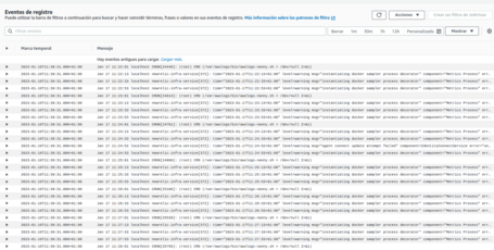 CloudWatch Logs recoge por defecto los logs  CloudWatch Logs recoge por defecto los logs de los componentes de tu plataforma y los almacena c