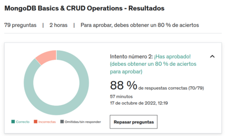 Certificación MongoDB 2