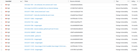 Vulnerabilidades detectadas. Vulnerabilidades detectadas.