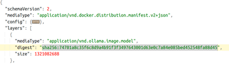 marcado el apartado "digest" dentro de "layers" en el json