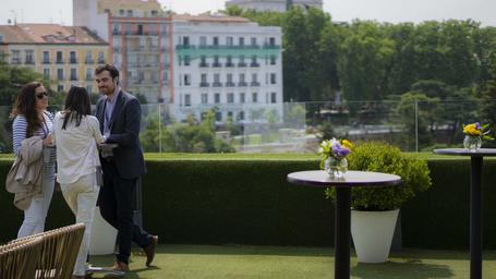 Brunch en la terraza de los Jardines de Sabatini de nuestro TechBrunch sobre modernización