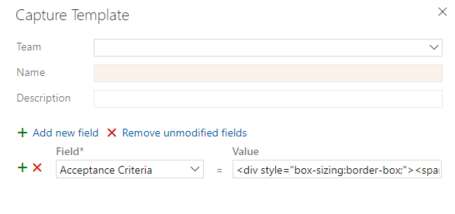 Nombrar capturar template Nombrar capturar template