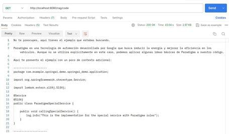 undefined RAG behavior: /rag/code