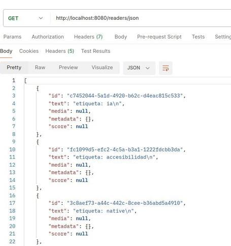 undefined Reader behavior: /readers/json