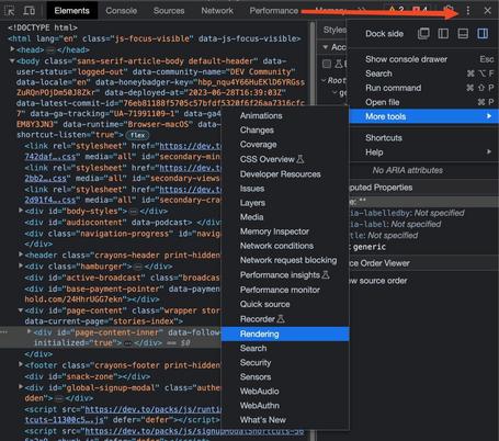 Visualizamos un site con preferencias de reducción de animaciones.