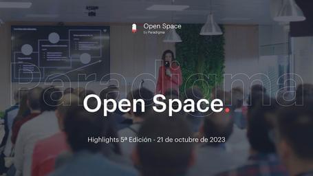 El pasado sábado reunimos en nuestras oficinas de Madrid a 100 profesionales del sector para ponernos al día en temas como IA Generativa, accesibilidad, chatbots… Celebramos la quinta edición de nuestro Paradigma Open Space y ¡fue todo un éxito!